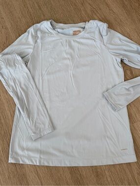 Mondetta Pale Blue Long Sleeve Performance Top
